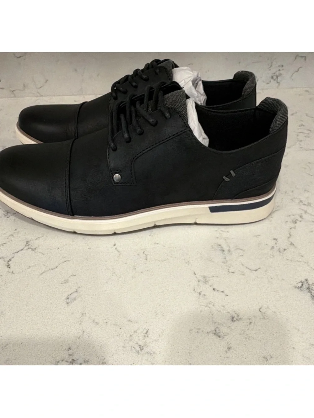 B-52 by Bullboxer Aster Men's Black Lace-Up Synthetic Sneakers US 8 Padded